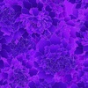 Henry Glass Peony Paradise 118 Inch Wide Backing Fabric Deep Purple
