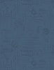 Wilmington Prints Garden Grace Script Texture Navy