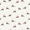 Michael Miller Fabrics Oh Deer Winter is Here Leaping Deer Cream