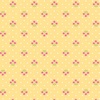 Andover Fabrics Plain and Simple Tri Flower Yellow