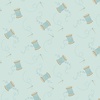 Andover Fabrics Sewing Bird Needle and Thread Lake