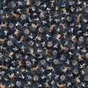 QT Fabrics Forest, Field and Stream Wildlife Toss Navy