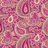 Andover Fabrics Luxe Paisley Pink
