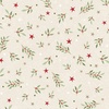 P&B Textiles Believe Tossed Sprigs and Stars Cream