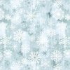 Studio E Fabrics Snowburst 108 Inch Wide Backing Fabric Snowflake Toss Breeze