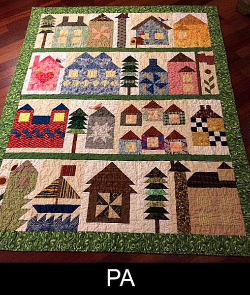 Moda Be My Neighbor Free Quilt Block Pattern