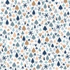 P&B Textiles Polar Pals Tiny Trees White