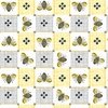 Blank Quilting Folk Garden Bee Geometric Yellow