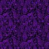 In The Beginning Fabrics Resplendent Paisley Purple
