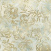 Robert Kaufman Fabrics Morning Mist Artisan Batik Lily Pad Ivory