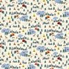 Michael Miller Fabrics Camping Life Parks and Recreation Cream