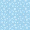Benartex Country Christmas Jolly Snow Light Blue