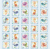 P&B Textiles Happy Ocean Life Blocks Blue