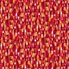 Andover Golden Geometric Red
