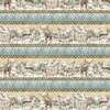 Michael Miller Fabrics Nature's Landscape Mind the Moose Border Stripe Multi