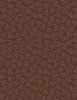 Wilmington Prints Chickadee Charm Tonal Petals Brown