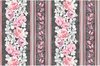 Michael Miller Fabrics Sunny Delight Floral Mix Border Stripe Pink