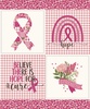 Riley Blake Designs Hope In Bloom Panel Pink