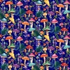 Henry Glass Down the Fairy Path Mushrooms Royal