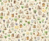 QT Fabrics Hunny Bunny Allover Cream