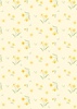 Lewis and Irene Fabrics Joys of Spring Daffodil Delight Pastel Yellow