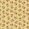 Benartex Follow Your Joy Tossed Roses Medium Citron