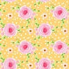 In The Beginning Fabrics Flower Market Floral Yellow