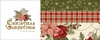 Christmas Greetings Strip Roll by Riley Blake Designs