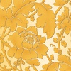 Benartex Flower Festival Garden Damask Gold