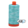 Aurifil Variegated Thread Turquoise Foam