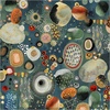 Windham Fabrics Flora and Form Geode Labradorite
