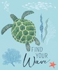 Riley Blake Designs Free As The Ocean Find Your Wave Panel