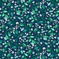 Michael Miller Fabrics Flower Lake Winding Flower Midnight