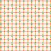 Cloud9 Fabrics Love Bugs Petal Plaid Orange/Red