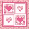 Strength In Pink Love Free Quilt Pattern