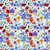 In The Beginning Fabrics Blooming Day and Night Garden Day