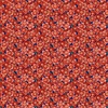 Henry Glass Enchanted Forest Packed Little Flowers Red