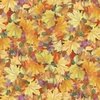 P&B Textiles Fall Friends Packed Painted Leaves Multi