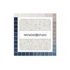 Patchwork Blue 5" Squares by Maywood Studio