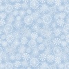 Benartex Woodland Wonderland Snowflake Light Blue