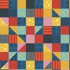 P&B Textiles Love Teach Inspire Stellar Patchwork Multi