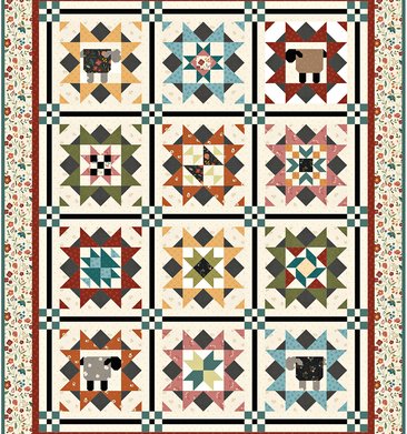 Woolly Whims Quilt Kit