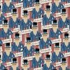 3 Wishes Fabric Hometown America Uncle Sam Blue