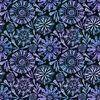 P&B Textiles Peacock Serenade Feather Mandalas Purple/Blue