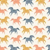 Cloud9 Fabrics Petal and Pony Luck Canter Cream
