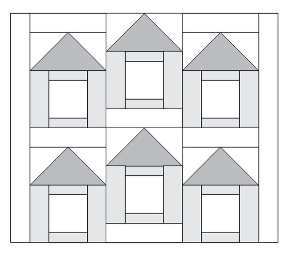 Moda Be My Neighbor Free Quilt Block Pattern