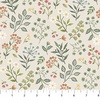 Northcott Woodland Heart Floral Beige/Multi