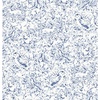P&B Textiles Forest Fauna 108 Inch Wide Backing Fabric Blue