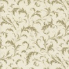Moda Vintage Linens Meadow Greens Flourishing Plaza Porcelain/Basil