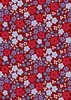 Lewis and Irene Fabrics Forever Blooms Floral Palette Claret